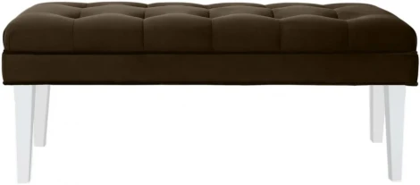 Банкетка Adel ОГОГО (арт.334224), (Ткань/Коричневый)