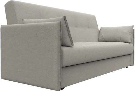 Диван-книжка Лига-018 (Бежевый/Рогожка) Лига Диванов арт.125608