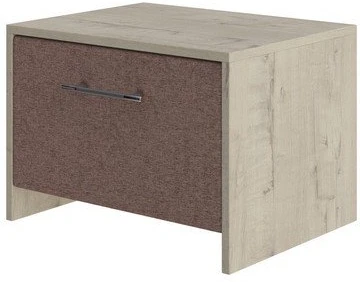 PROxSON Тумба Varna (ЛДСП+ткань Бунратти/Tesla Брауни) 51x40