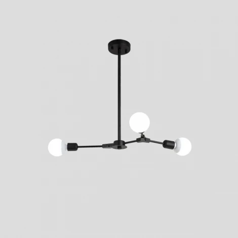 Люстра на штанге Late D55 Black ImperiumLoft Late01 (193586-26) (220V)