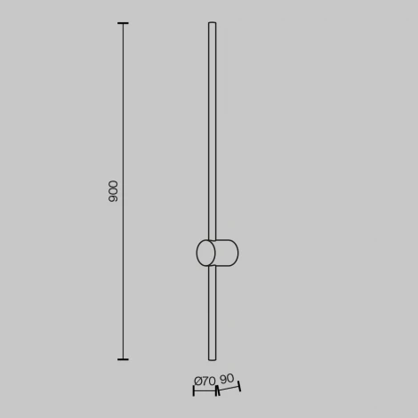 Настенный светильник (бра) Maytoni Light stick MOD237WL-L11BS3K