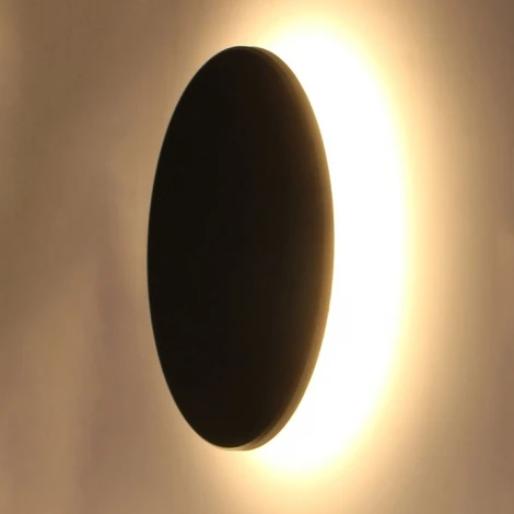 Настенный уличный светильник Arte Lamp Nimbo A3415AL-1BK (LED, 220V, круглые, IP65)