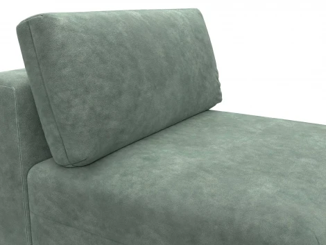 Модуль диван Лига-060 НПБ (ЛДСП,Брус,Фанера,Велюр/Зеленый) Лига Диванов 129547