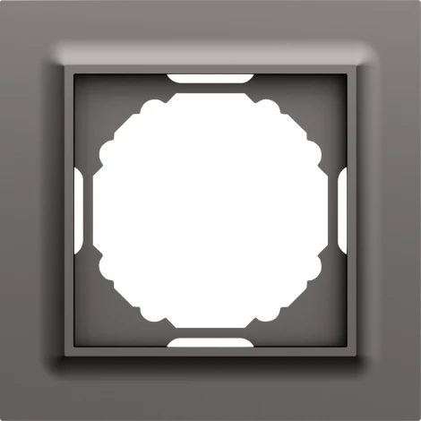 Рамка 1-я, Wave матовый титан Donel A07 DEW21145