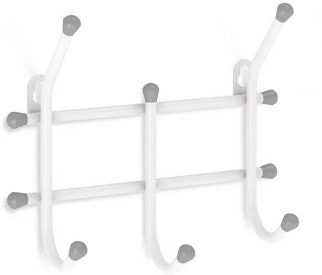 Вешалка Стандарт 2/3 белый/серый Sheffilton 1205461501