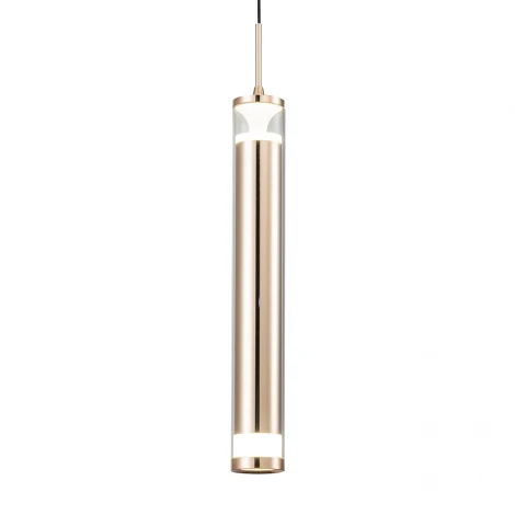 Подвесной светильник светодиодный Escada 609/S LED Gold (220V, на проводе, круглые)