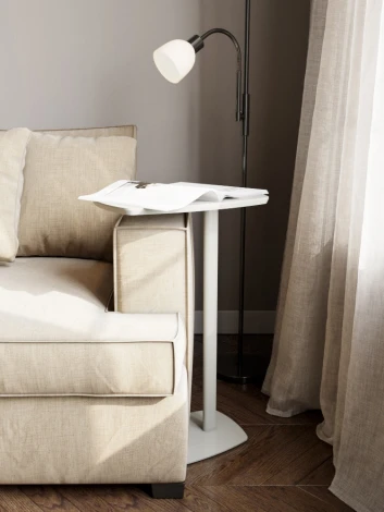 Стол придиванный Дей грей беж/грей беж Mebelik 009797