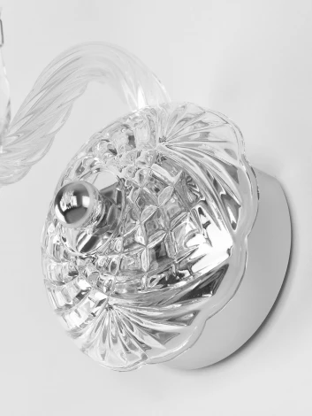 Бра Bohemia 101 101B/1/165 Ni (220V, подвески, подсвечник, свеча)