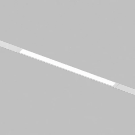 Трековый светильник светодиодный однофазный Denkirs Simple Linear DK8204-WH 220V 18W 4000K белый