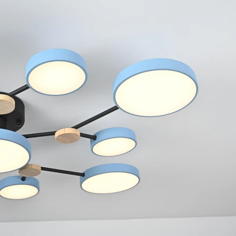 Потолочная люстра с пультом на штанге LED Lu Carte LC-11-1728