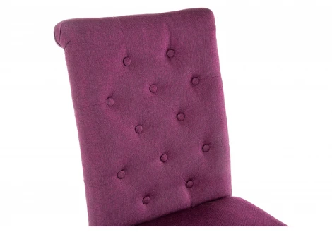 Обеденный стул Woodville Amelia dark walnut / fabric purple 11020