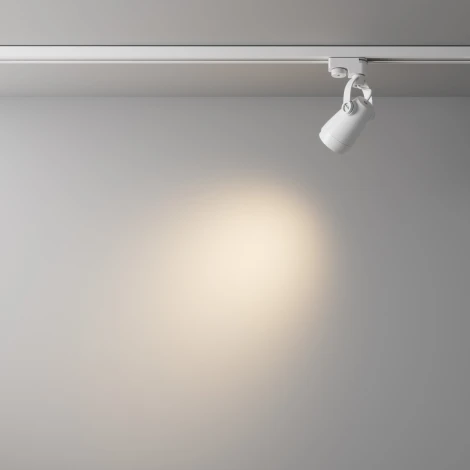 Трековый светильник Celo Unity GU10 50Вт (однофазный) Maytoni Technical TR001-1-GU10-W (220V)