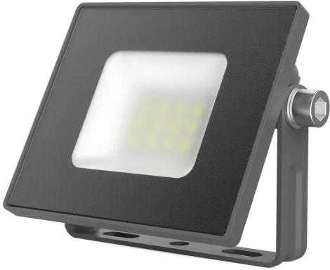 Прожектор Gauss Qplus 688100310 10W 820lm 6500K IP65 графитовый LED (220V)