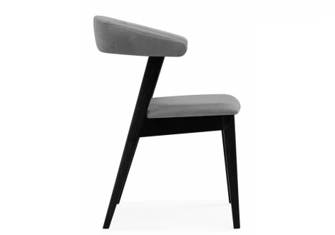 Обеденный стул Woodville Токио 2 ткань 234 / черное дерево