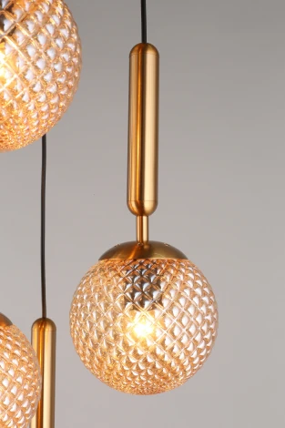 Подвесной светильник Aployt Shantal APL.766.03.06 (220V, на проводе, шарики)