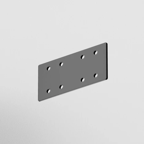 Прямой коннектор 1шт Gravity накладной черный (магнитный) Maytoni Technical TRA004C-21S (48V)