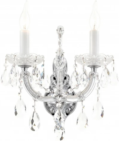 Бра iLamp Diamond W6071-2 CR+CL (220V, подвески, подсвечник, свеча)