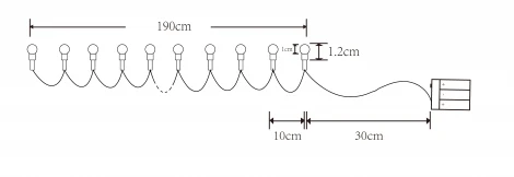 Гирлянда Globo 29953-20