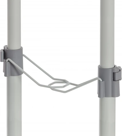 Вешалка JET Tetchair (Темно-серый,Светло-серый,Хром).