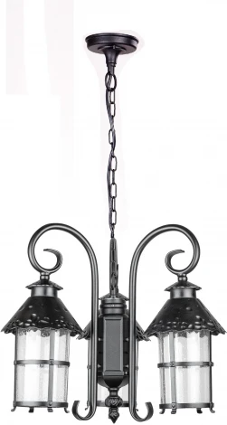 Уличный светильник подвесной Oasis Light CAIOR 1 81570/3/18 Bl (220V, на цепи, фонарь, IP44)