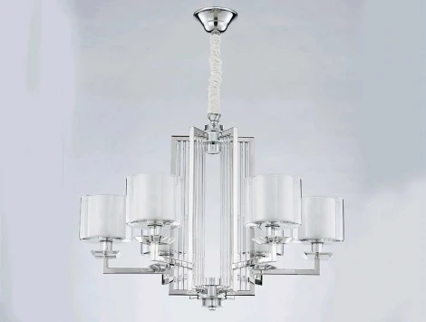 Подвесная люстра Newport 4400 4406+1/C chrome (220V, на цепи)