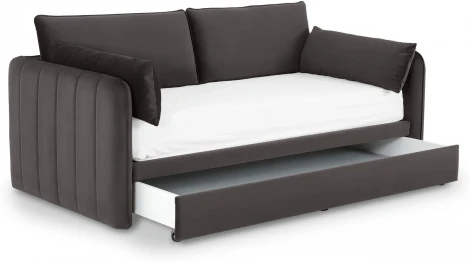 Кушетка Vicari ОГОГО (арт.815022), (Ткань/Темно-серый)