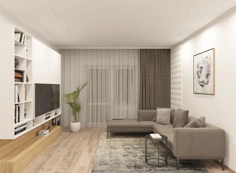 Трековый светильник Denkirs Smart DK8002-WH (LED, 220V, пульт управления, управление смартфоном, голосовое управление, умный дом - Алиса)