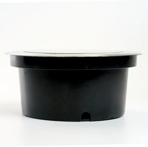 Встиваемый светодиодный свтельник (грунтовый) Feron SP2804 48454 20W, AC12V, низковольтный, 4000K, металлик, IP67 (круглые)