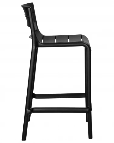 Набор 4 шт Стул полубарный DOBRIN NESSA (черный (B-03))