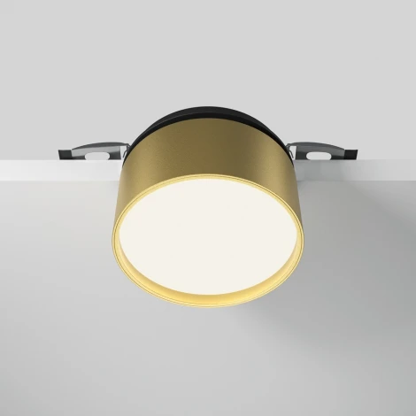 Встраиваемый светильник Maytoni Onda DL024-12W4K-BMG (LED, 220V, круглые)