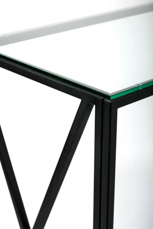 Консольный стол AllConsoles 1053-CB clear черный муар