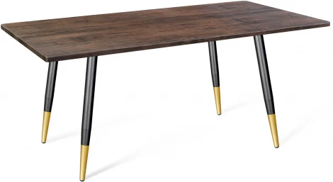 Стол SHT-TU14/МДФ 120/80 палисандр/чёрный муар/золото Sheffilton SHT-TU14 4203058602