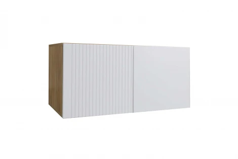 Антресоль 1.1, Дуб Крафт Золотой / Софт Белый Ивару Стефани 102204