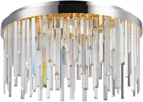 Потолочная люстра хрустальная Venecia 2113/09/06C (220V, круглые)