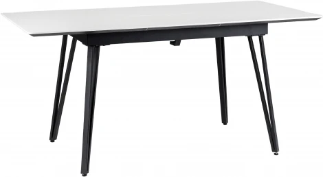 Стол R-Home Диего раздвижной 140-180 Светлый мрамор/Бабочка