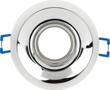 Встраиваемый точечный светильник ЭРА KL103 WH/CH (12V, круглые)