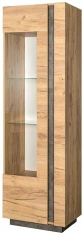 Модульная гостиная Арчи комплектация 2 (Арчи дуб золотой craft / камень темный U3705 комплектация 2) Mobi арт.375240