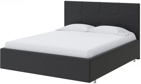 PROxSON Кровать Neo (Экокожа Черный) 140x200