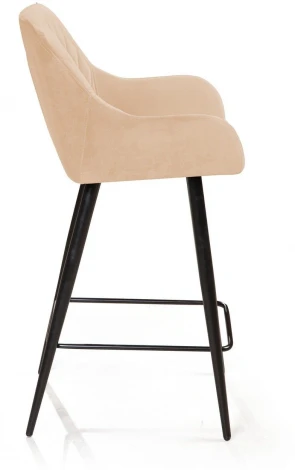 Стул полубарный Top Concept Robert, бархат бежевый 5