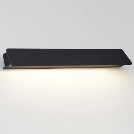 Уличный настенный светильник Odeon Light Leo 6642/16WL черный/металл IP54 LED 16W 3000K 220V