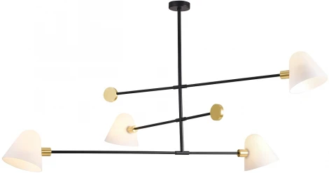 Потолочная люстра ярусная на штанге Favourite Statera 3045-4P (220V)