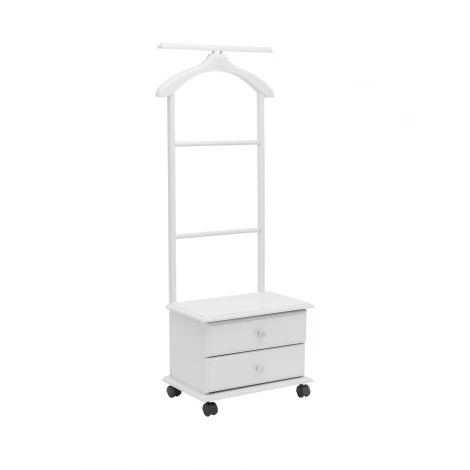 Вешалка напольная Leset Ричмонд (Массив бука,МДФ,Шпон,Металл,Пластик/Белый) арт.2000000092263