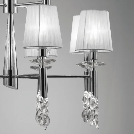 Подвесная большая люстра Mantra Tiffany 3850 (220V, на цепи)