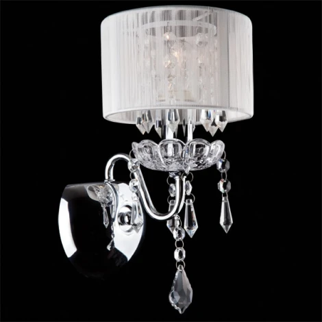 Бра Eurosvet 2045 2045/1 хром/белый (220V, подвески)