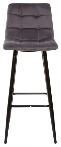 Барный стул LECCO UF910-05 DARK GREY, велюр, 4 шт./2 кор.