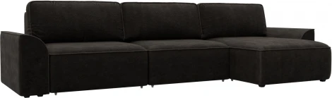 Диван угловой Лига-048 НПБ лонг Лига Диванов (Велюр) арт.128493