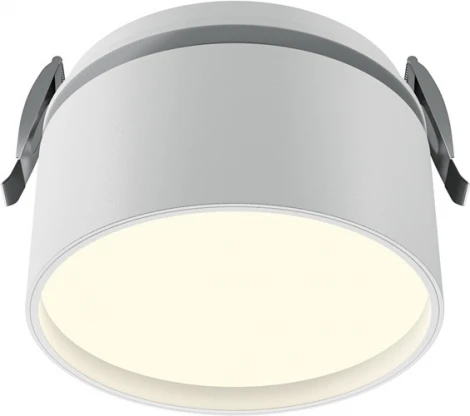 Встраиваемый светильник Maytoni Onda DL024-12W3K-W (LED, 220V, круглые)
