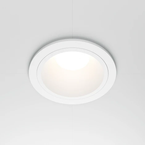 Встраиваемый светильник IP54 Maytoni Share DL126-GU10-W (220V, круглые)