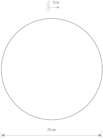 Бра светодиодное Nowodvorski Ring Led M 10350 (220V, круглые)