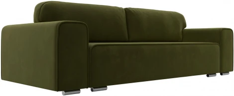 Диван прямой Лига-029 (Зеленый/Микровельвет) Лига Диванов арт.121020